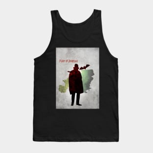 Fury of Dracula - Board Games Design - Movie Poster Style - Board Game Art Tank Top